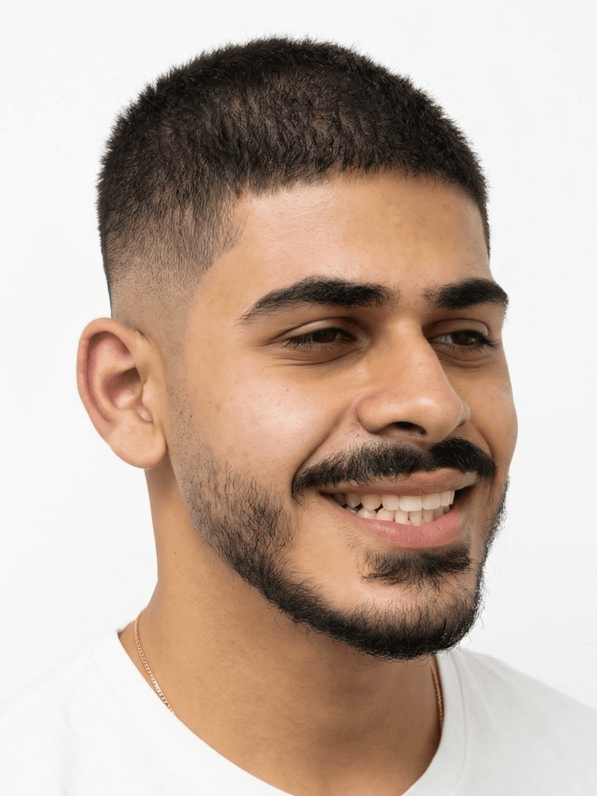 When braces alone are not enough!, Front view, after treatment